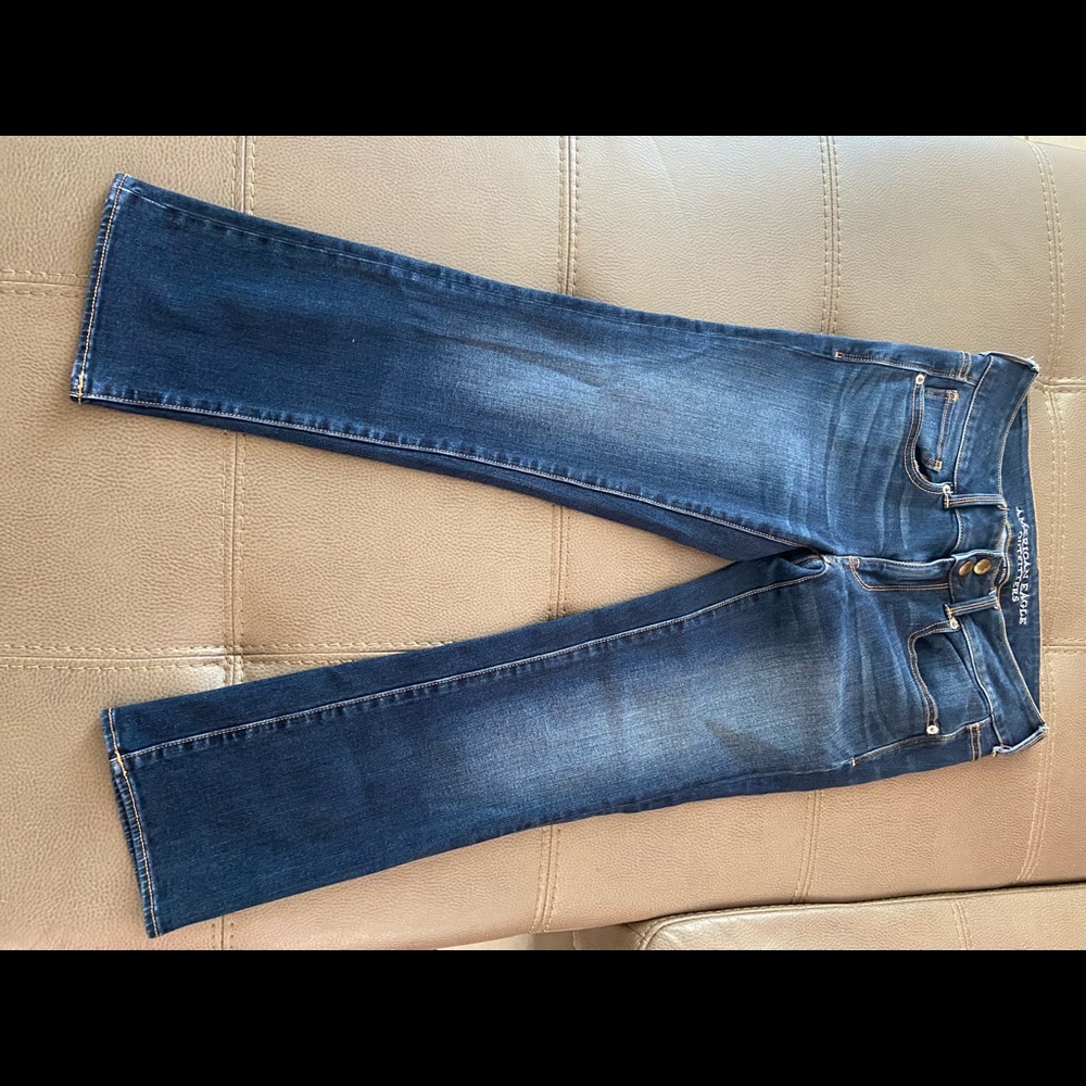 American Eagle jeans size 6 regular artist crop